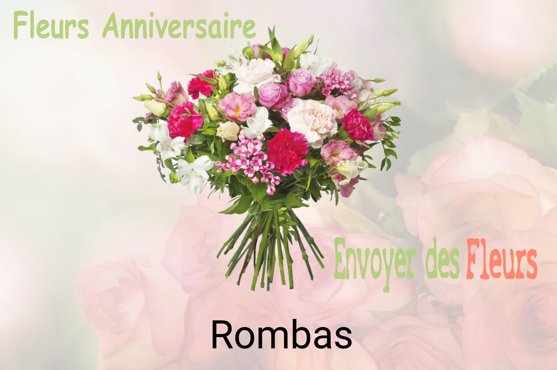 Bouquet de fleurs d’anniversaire livré à Rombas