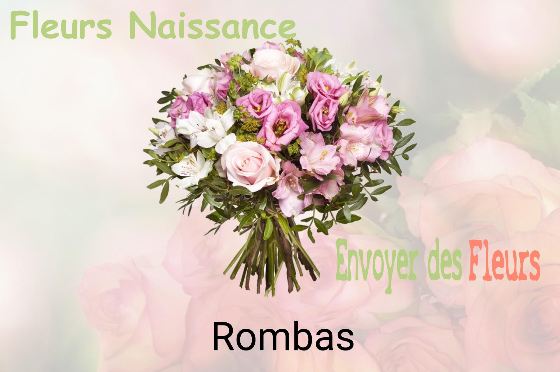 Bouquet de fleurs de naissance livré à Rombas